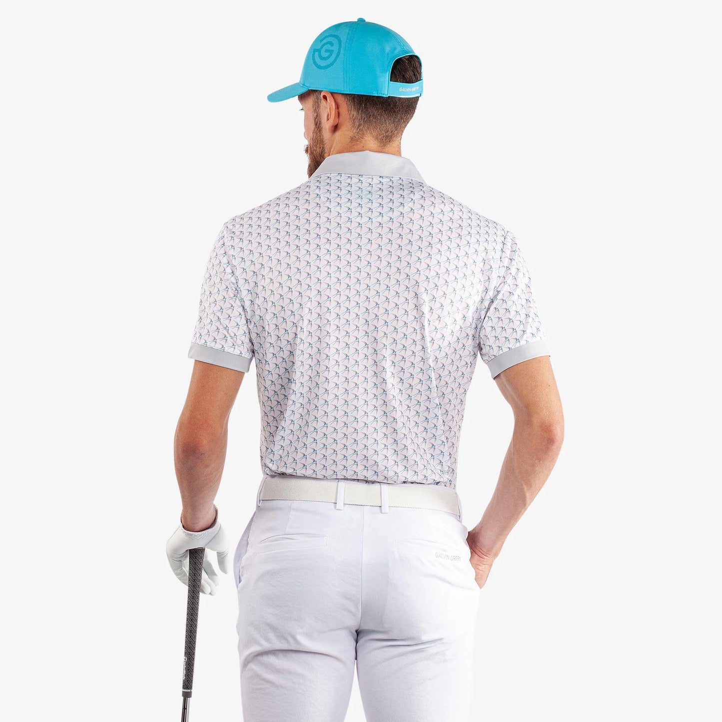 MALCOLM - White/Cool grey/Aqua