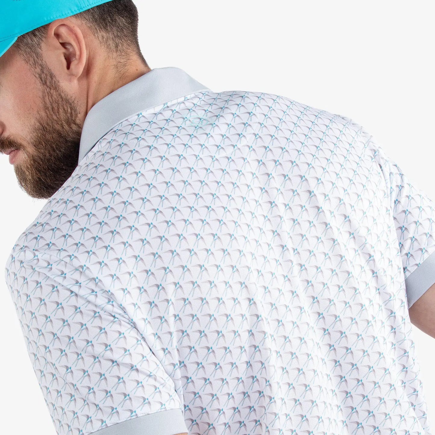 MALCOLM - White/Cool grey/Aqua