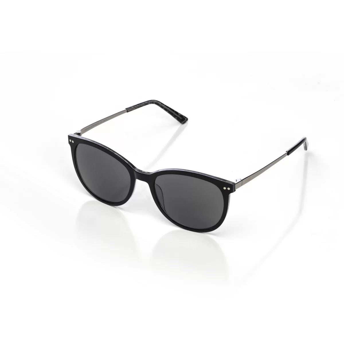 DAISY – Shiny Black / White / Grey Leo Pattern