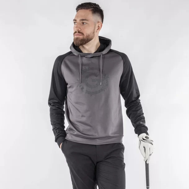DEVLIN - HOODIE - Forged iron/Black