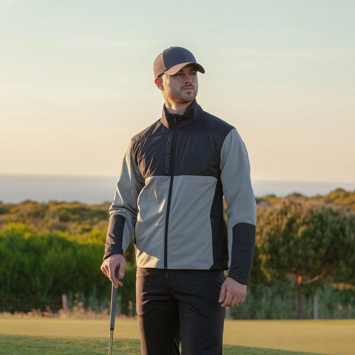 LAYTON – Sharkskin/Black
