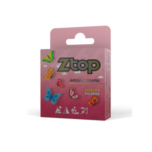 Pulseira Aromatizada Ztop Criança – Rosa