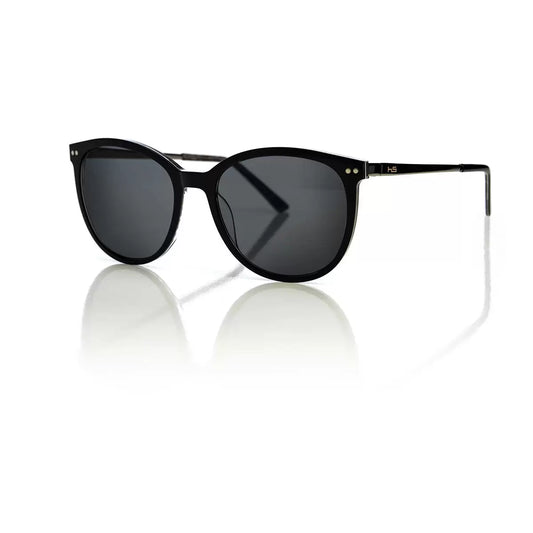 DAISY – Shiny Black / White / Grey Leo Pattern