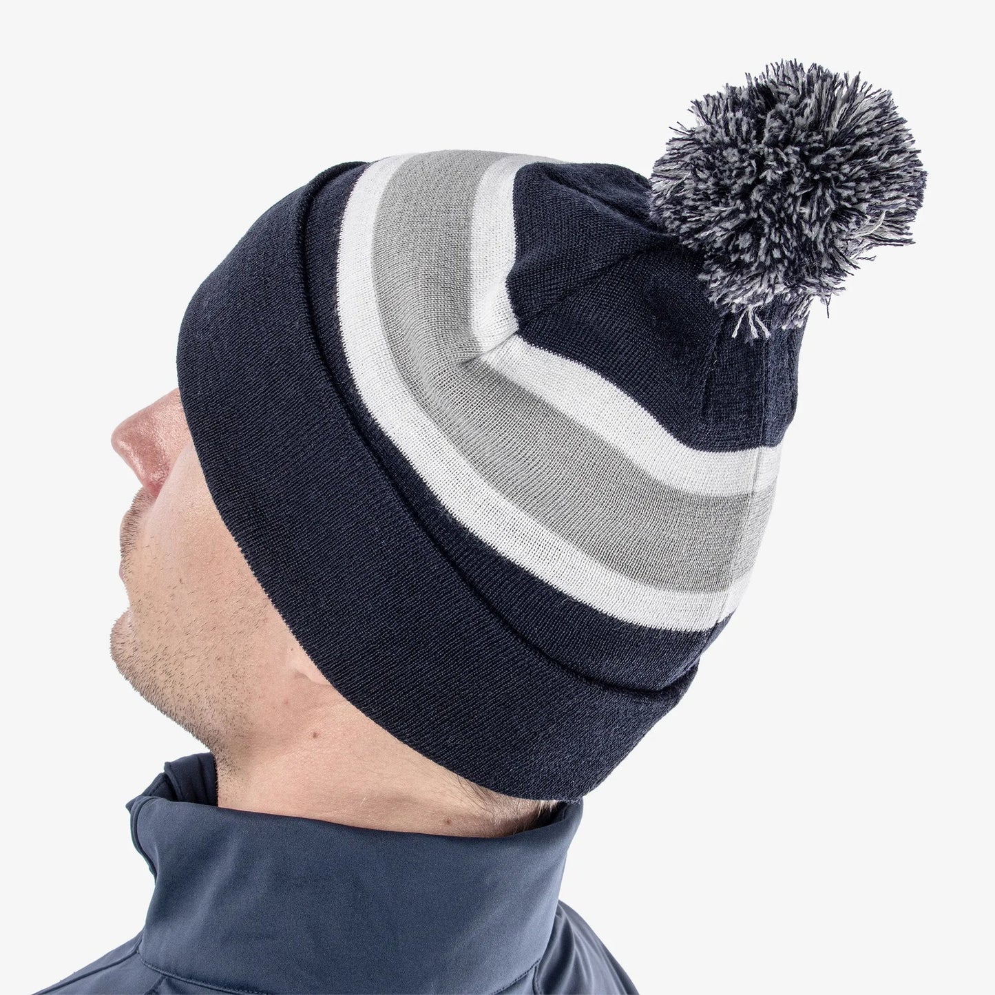 LEIGHTON - Navy/cool grey/white