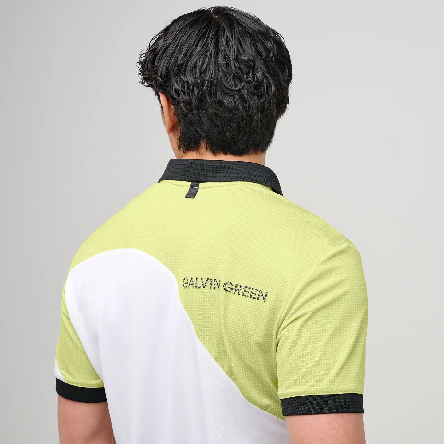 MYRON - White/Sunny lime