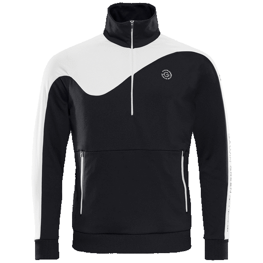 E-INSULA WAVE Pullover - Black/White